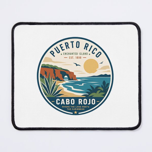 Artikelvorschau, Puerto Rico – Die bezaubernde Insel (gegr. 1898) Cabo Rojo – Wo das Land auf die Karibik trifft – Reisen, Urlaub, Tourist entworfen und verkauft von Simsimah26Parks.