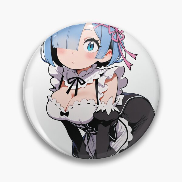 Item preview, Chibi Rem Maid Sticker designed and sold by RGB-crayon.