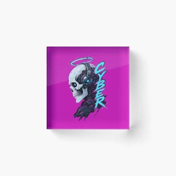 Item preview, Cyber Skull Rebel designed and sold by manfredstewart1.
