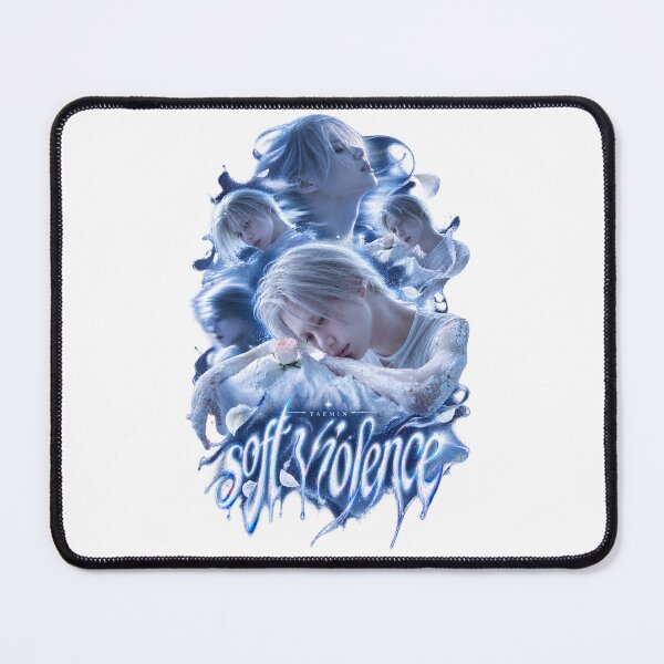 Item preview, Taemin Soft Violence Cyan Sparkle Liquid Graphic | TAEMate Choice designed and sold by Valeree Store.