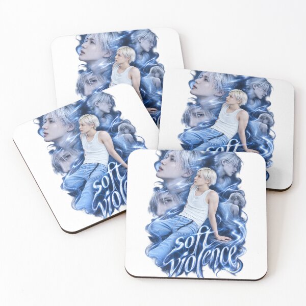 Item preview, Taemin Soft Violence Deep Blue Liquid Collage | Royal Vibe designed and sold by Valeree Store.