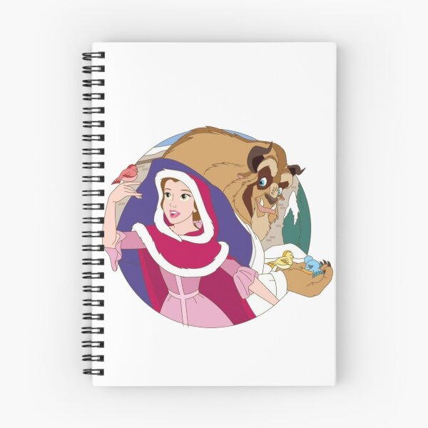 Item preview, Beauty and the Beast Winter Fairytale Couple Illustration designed and sold by 4U---Store.