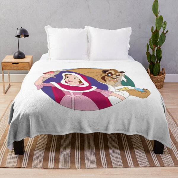 Item preview, Beauty and the Beast Winter Fairytale Couple Illustration designed and sold by 4U---Store.