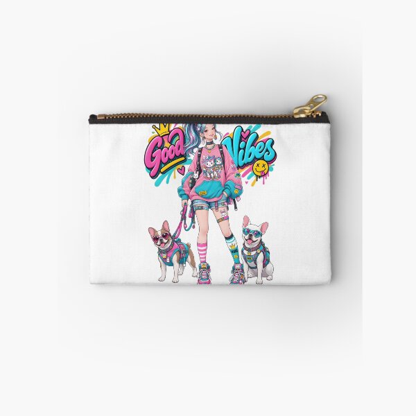Item preview, Hyper color girl and dogs designed and sold by aliraweb.