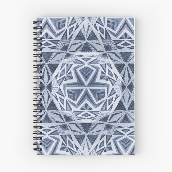 Item preview, Blue Triad in Hexagon designed and sold by Cveti Dinkova.