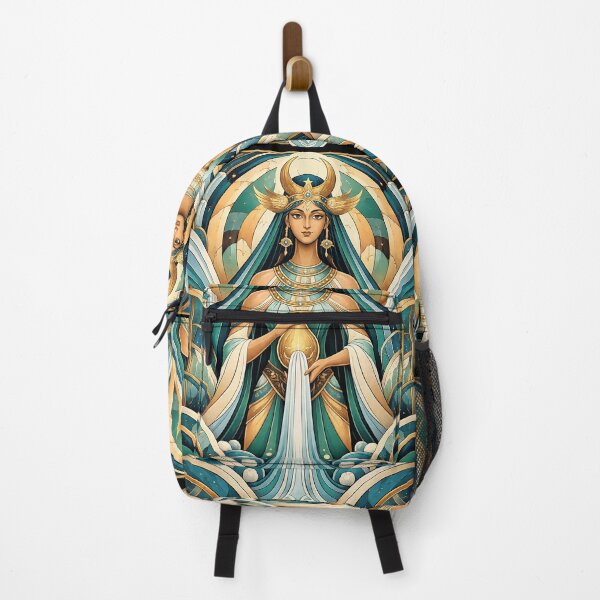 Item preview, Anahita illustration – Zoroastrian Goddess of Water and Fertility designed and sold by GalleryKauffeld.