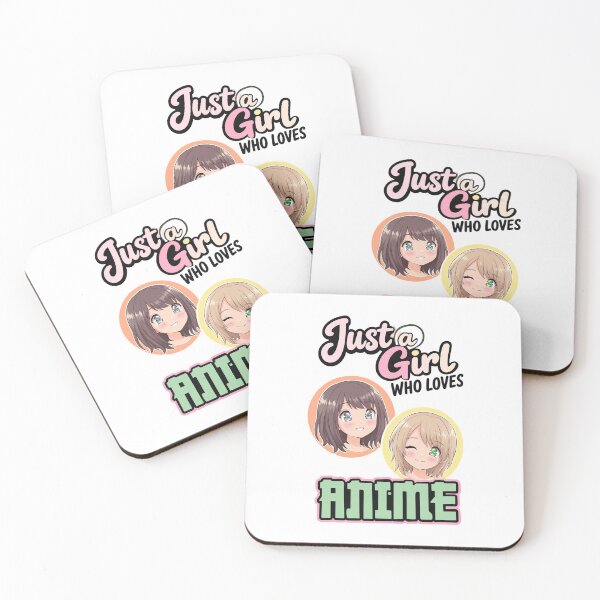 Item preview,  Just a Girl Who Loves Anime designed and sold by manfredstewart1.