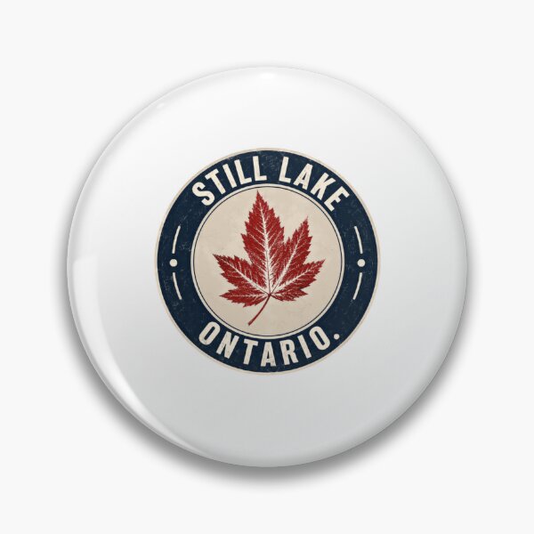 Artikelvorschau, Stiller Ontariosee. Kanada-Urlaubssouvenir. Einheimischer. entworfen und verkauft von RetroMini2026.