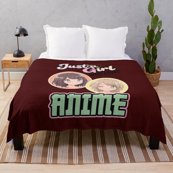 Item preview, Just a Girl Who Loves Anime designed and sold by manfredstewart1.