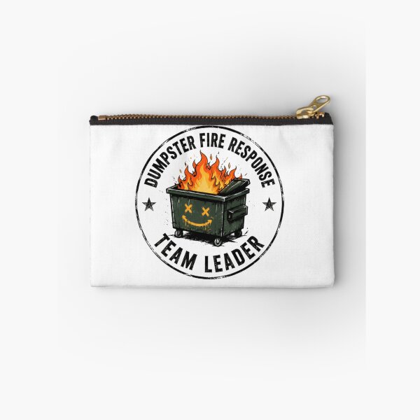 Item preview, Dumpster Fire Response Team Leader Office Manager Leadership Humor designed and sold by HumansStuck12.