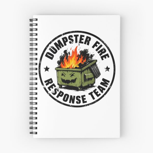 Item preview, Dumpster Fire Response Team Funny Chaos Problem Solver Humor designed and sold by HumansStuck12.
