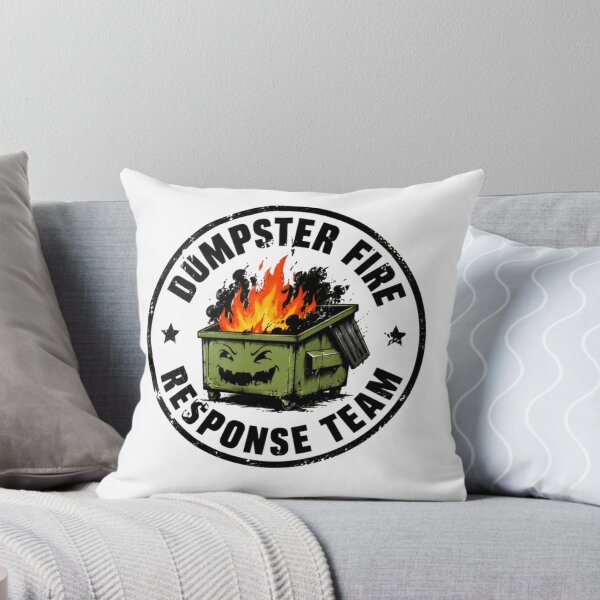 Item preview, Dumpster Fire Response Team Funny Chaos Problem Solver Humor designed and sold by HumansStuck12.