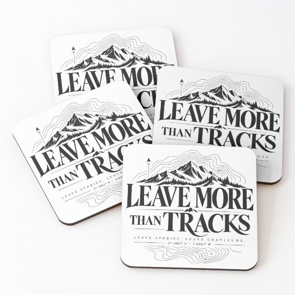 Item preview, Leave More Than Tracks Outdoor Adventure Design designed and sold by SingleTrackes.