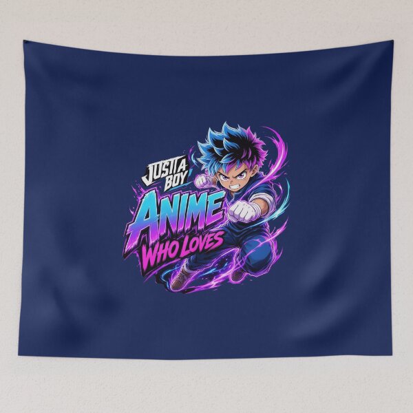 Item preview, Just a Girl Who Loves Anime designed and sold by manfredstewart1.