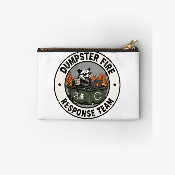 Item preview, Dumpster Fire Response Team It's Fine Chaos Fuel Funny Office Workplace Humor designed and sold by HumansStuck12.