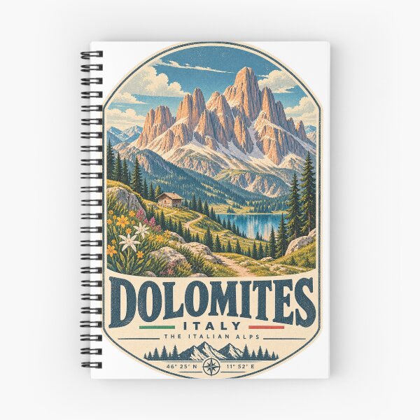 Item preview, Dolomites Italy Coordinates designed and sold by ChicClicker.