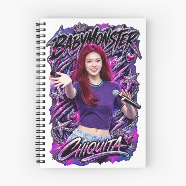 Item preview, Chiquita BABYMONSTER Championship Crown Print | Purple Track Style designed and sold by Valereekmerch.