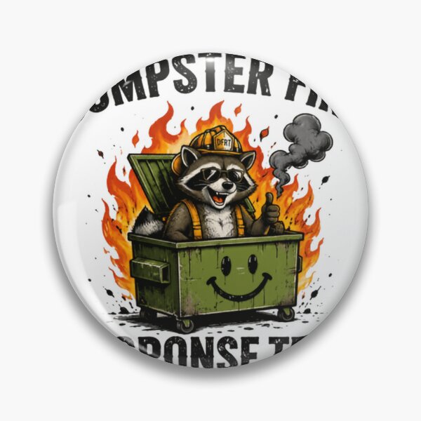 Item preview, Dumpster Fire Response Team Chaos Humor Problem Solver designed and sold by HumansStuck12.