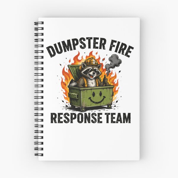 Item preview, Dumpster Fire Response Team Chaos Humor Problem Solver designed and sold by HumansStuck12.