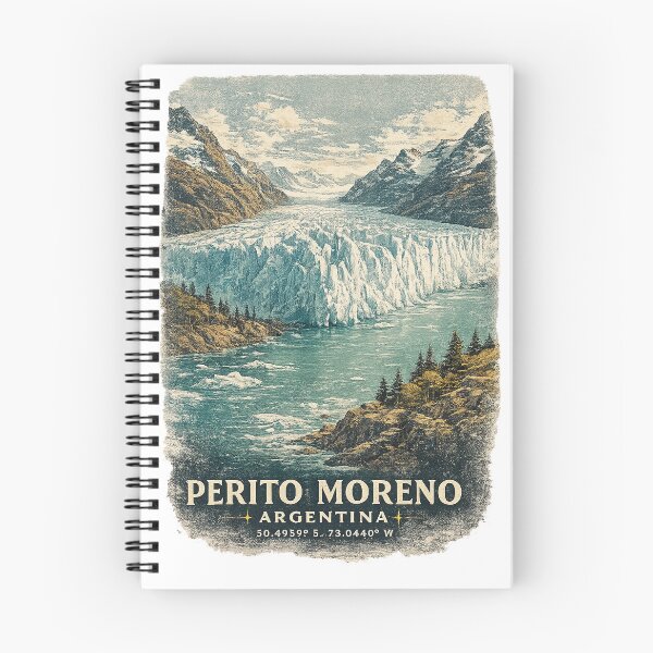 Item preview, Perito Moreno Glacier poster coordinates designed and sold by ChicClicker.