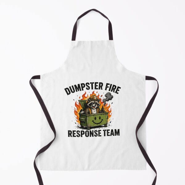 Item preview, Dumpster Fire Response Team Chaos Humor Problem Solver designed and sold by HumansStuck12.