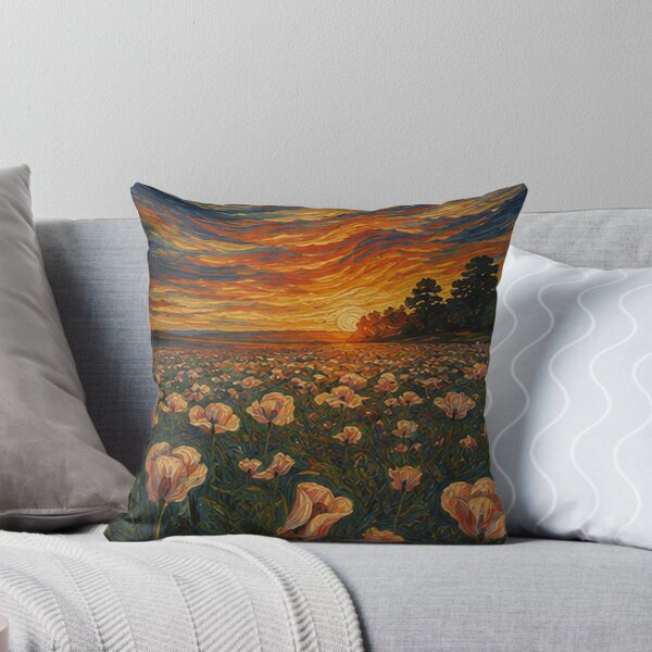 Aperçu de l'œuvre Peinture d'été Fleur créée et vendue par Donnakeys.
