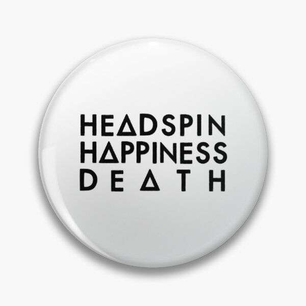 Item preview, Headspin Happiness Death (Black) designed and sold by schell-renay.
