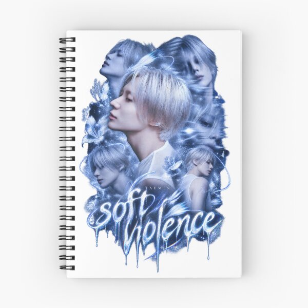 Item preview, Taemin Soft Violence Electric Blue Typography Poster | Modern Style designed and sold by Valeree Store.