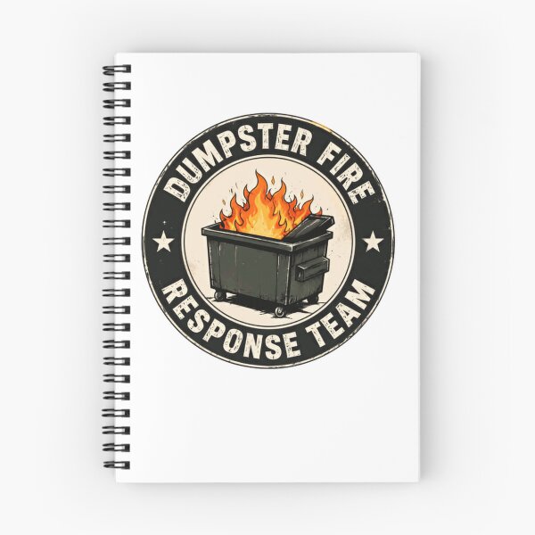 Item preview, Dumpster Fire Response Team Funny Workplace Chaos Professional Humor designed and sold by HumansStuck12.