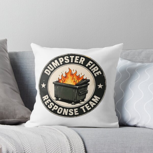 Item preview, Dumpster Fire Response Team Funny Workplace Chaos Professional Humor designed and sold by HumansStuck12.
