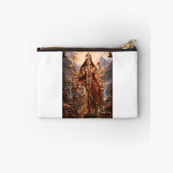 Item preview, Chandraghanta Goddess Navratri Wall Art designed and sold by scale-sdenae.