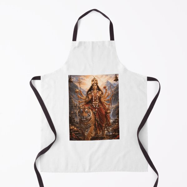 Item preview, Chandraghanta Goddess Navratri Wall Art designed and sold by scale-sdenae.