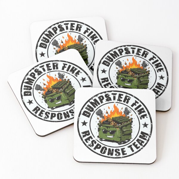 Item preview, Dumpster Fire Response Team Workplace Humor Chaos Management designed and sold by HumansStuck12.