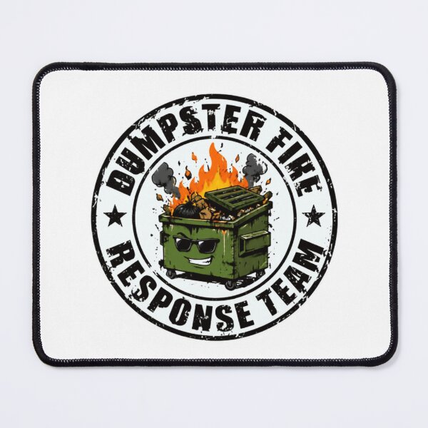 Item preview, Dumpster Fire Response Team Workplace Humor Chaos Management designed and sold by HumansStuck12.