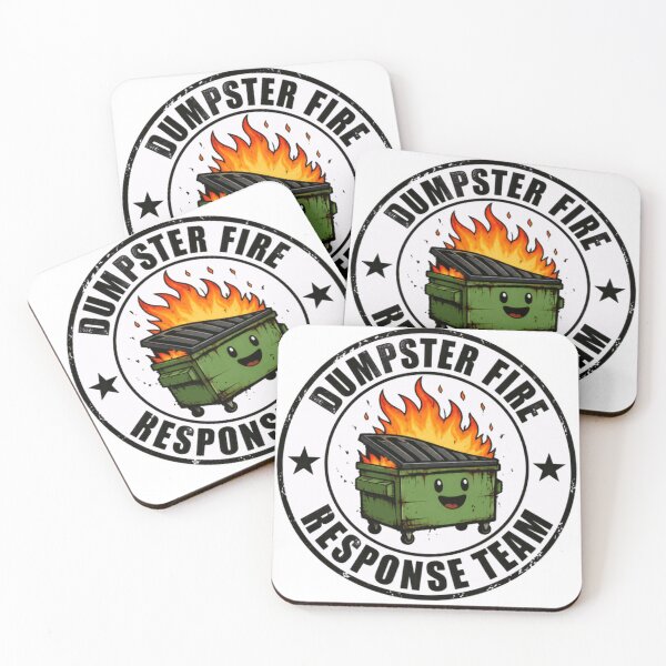 Item preview, Dumpster Fire Response Team Humorous Sarcastic Chaos Relatable designed and sold by HumansStuck12.