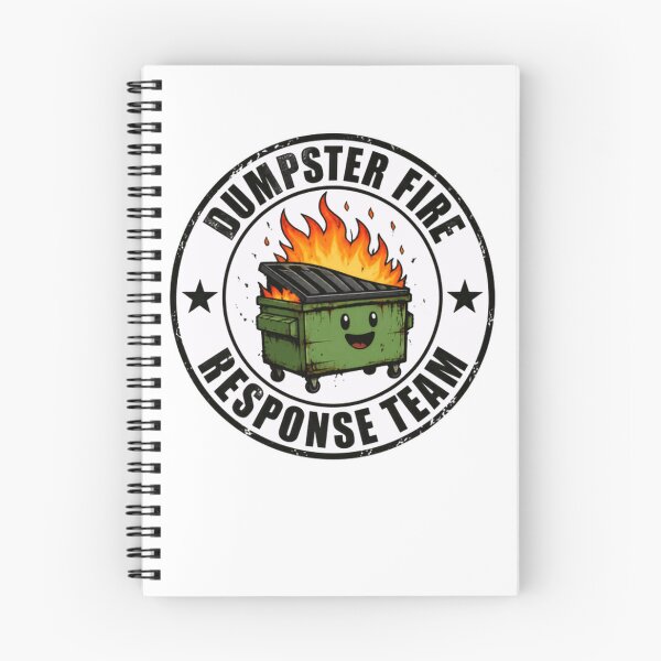 Item preview, Dumpster Fire Response Team Humorous Sarcastic Chaos Relatable designed and sold by HumansStuck12.
