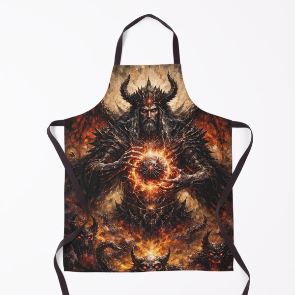 Item preview, God of Darkness Angra Mainyu - Ahriman in Persian Zoroastrian Mythology designed and sold by GalleryKauffeld.