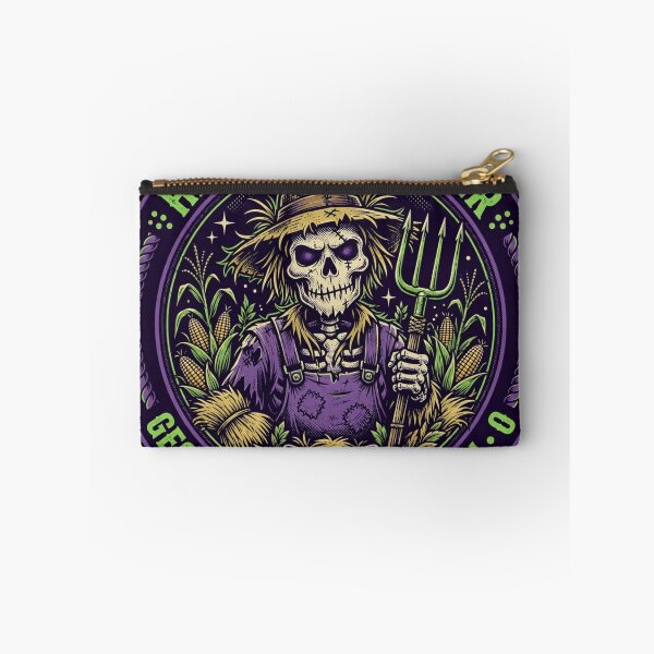 Item preview, TOCOCLAWS Haunted Farmer Georgia - Skeleton Scarecrow Graphic Emblem designed and sold by TOCOCLAWS.