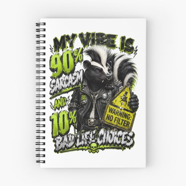 Item preview, My Vibe Is 90 Percent Sarcasm And 10 Percent Bad Life Choices Skunk designed and sold by Sovereign Supply Co..