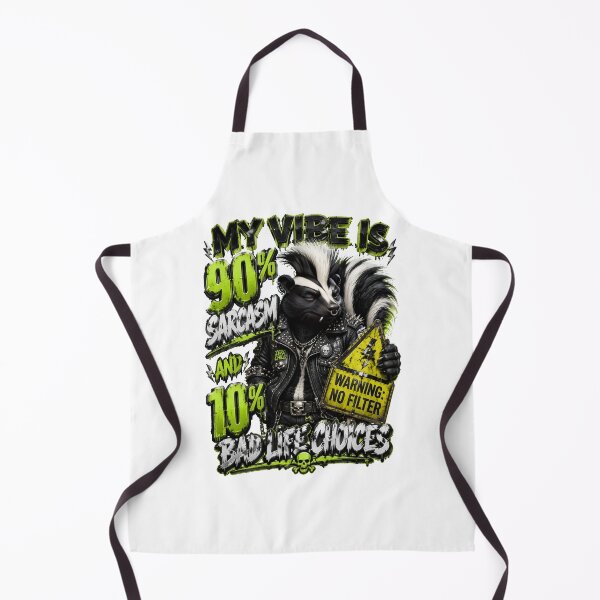 Item preview, My Vibe Is 90 Percent Sarcasm And 10 Percent Bad Life Choices Skunk designed and sold by Sovereign Supply Co..
