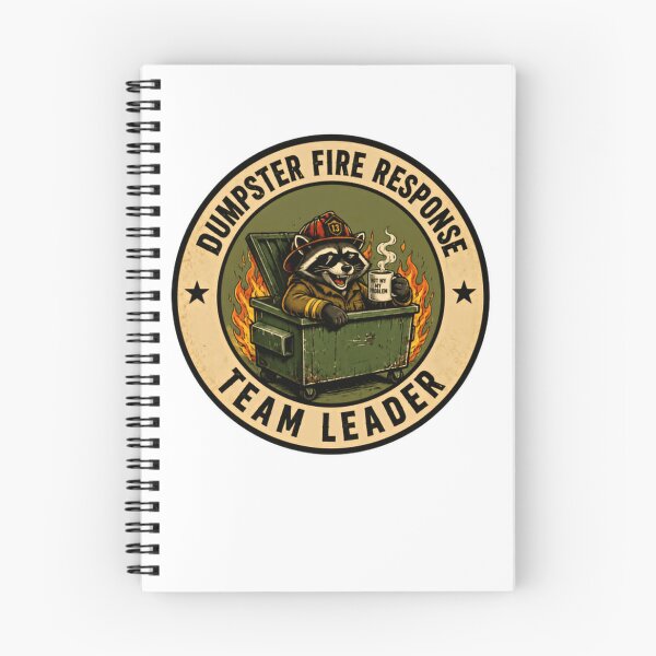 Item preview, Dumpster Fire Response Team Leader Funny Work Manager Boss Gift designed and sold by HumansStuck12.
