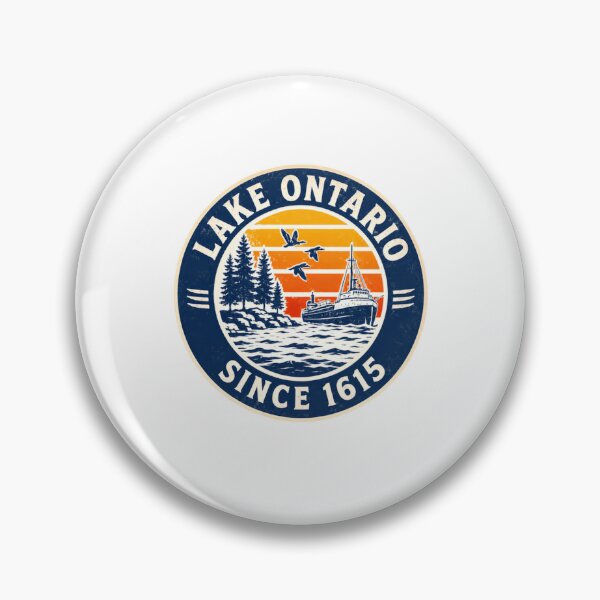 Item preview, Lake Ontario Since 1615 Great Lakes Boating Explorer designed and sold by RetroMini2026.