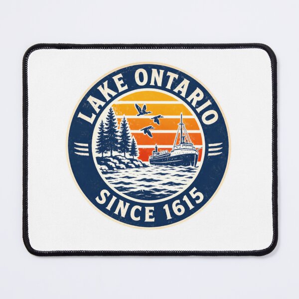 Item preview, Lake Ontario Since 1615 Great Lakes Boating Explorer designed and sold by RetroMini2026.