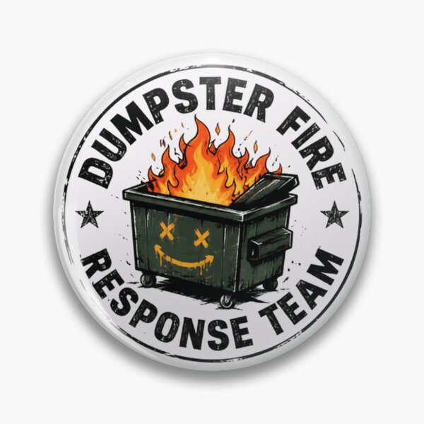 Item preview, Dumpster Fire Response Team Funny Chaos Workplace Humor Coworker designed and sold by HumansStuck12.