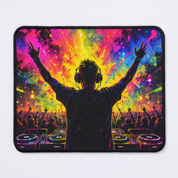 Item preview, Neon EDM DJ Festival – Electric Rave Music Experience designed and sold by RH Design Lab.