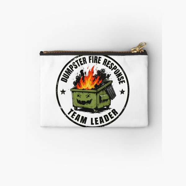 Item preview, Dumpster Fire Response Team Leader Management Humor Gift designed and sold by HumansStuck12.