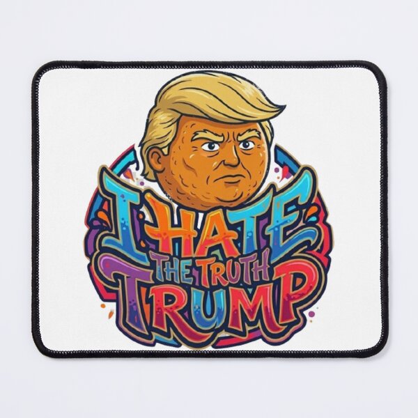 Item preview, Funny Donald Trump Orange Caricature T-Shirt Design -I Hate Trump designed and sold by O&Z Design .