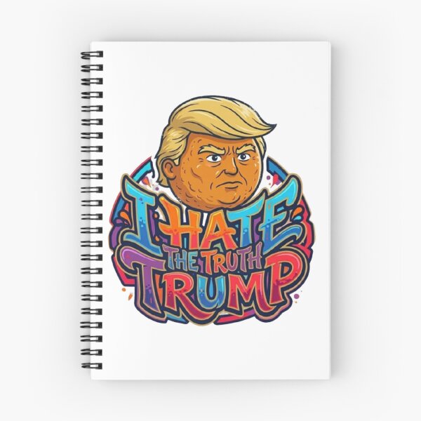 Item preview, Funny Donald Trump Orange Caricature T-Shirt Design -I Hate Trump designed and sold by O&Z Design .