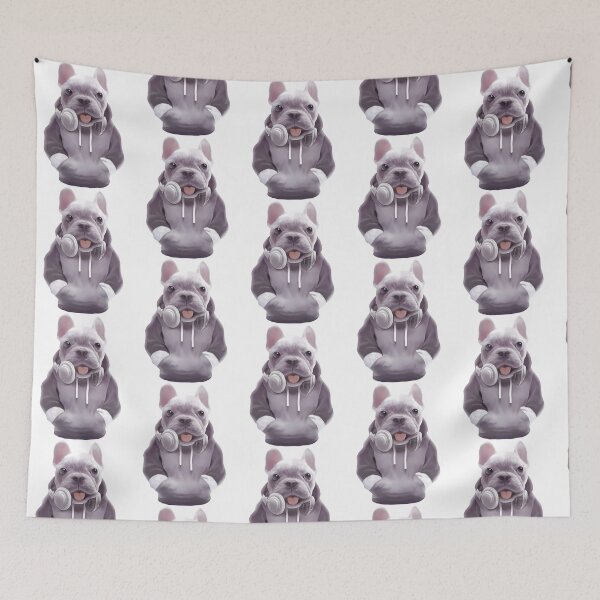 Item preview, Dj Mode On  Frenchie Bulldog With Headphones designed and sold by radford-nakesha.
