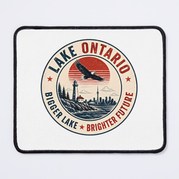 Item preview, Lake Ontario Bigger Lake Brighter Future Great Lakes Travel Toronto Souvenir designed and sold by RetroMini2026.
